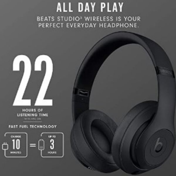 Beats Studio3 Wireless Noise Cancelling Over-Ear Headphones