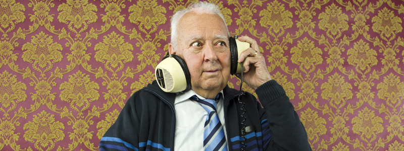 Funny headphones photo