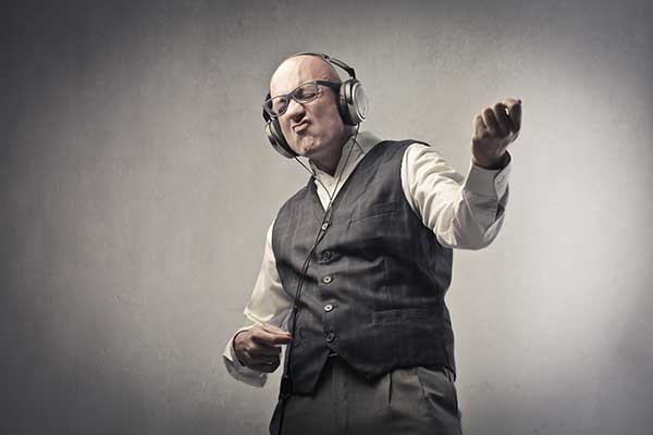 Funny headphones photo